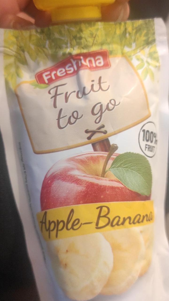 Zdjęcia - Fruit to go Jabłko banan Freshona