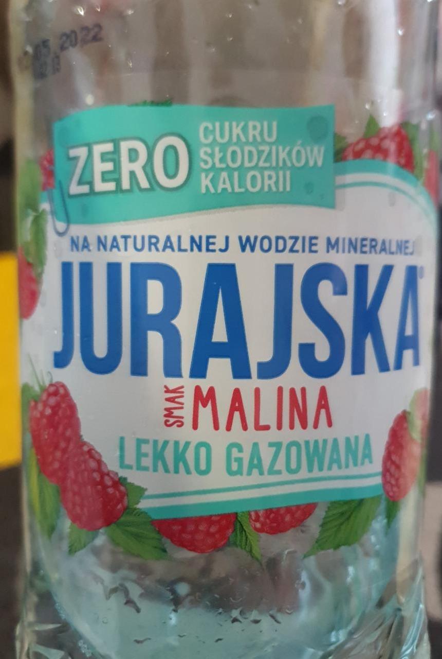 Zdjęcia - Jurajska lekko gazowana smak Malina Zero