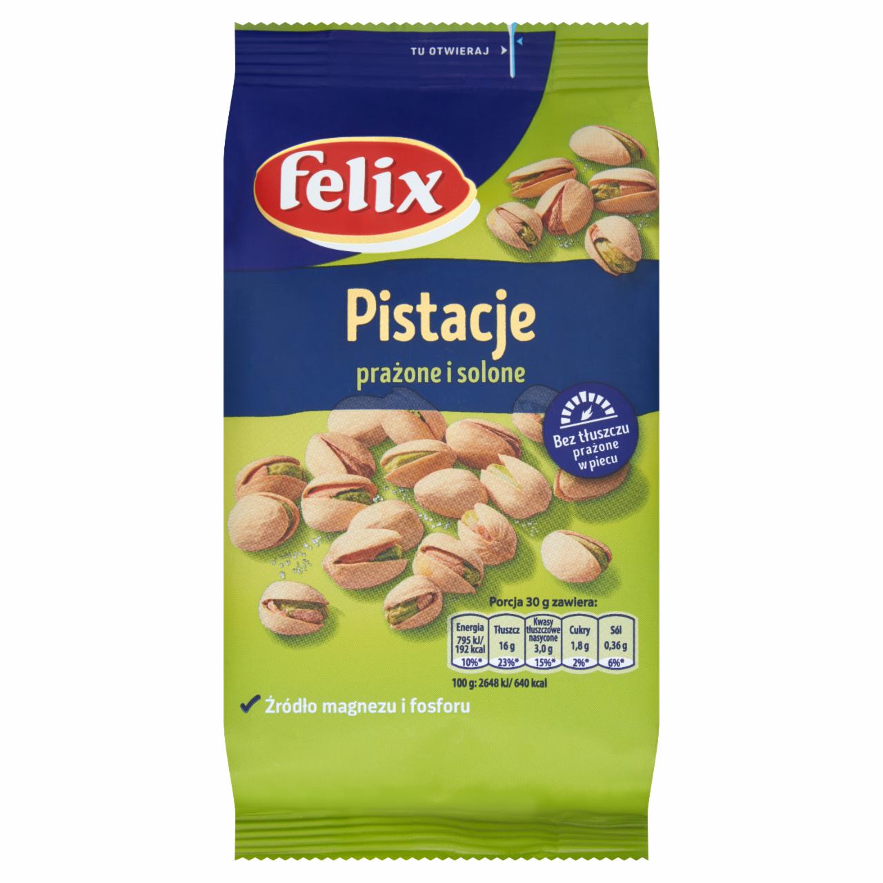 Zdjęcia - Felix Pistacje prażone i solone 70 g