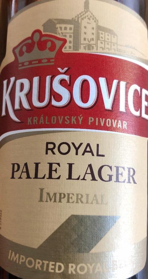 Zdjęcia - Krušovice Royal Pale Lager