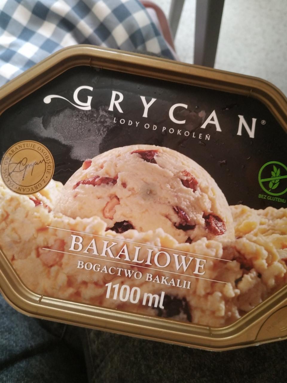 Zdjęcia - Grycan Lody bakaliowe 1100 ml