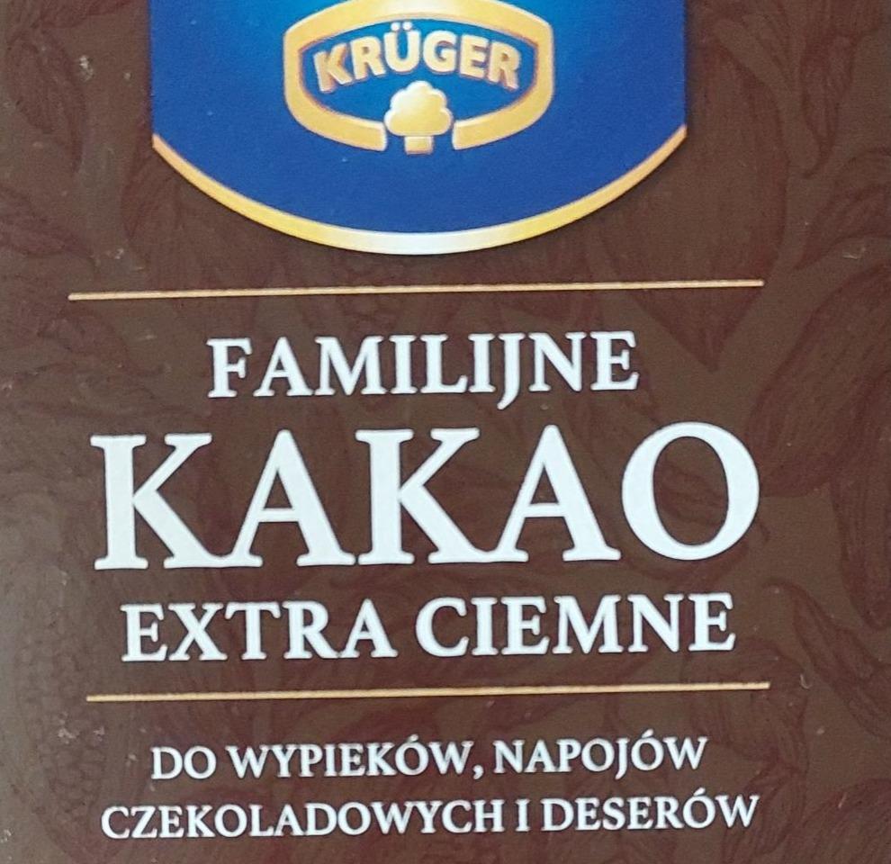 Zdjęcia - Krüger Familijne kakao extra ciemne 200 g