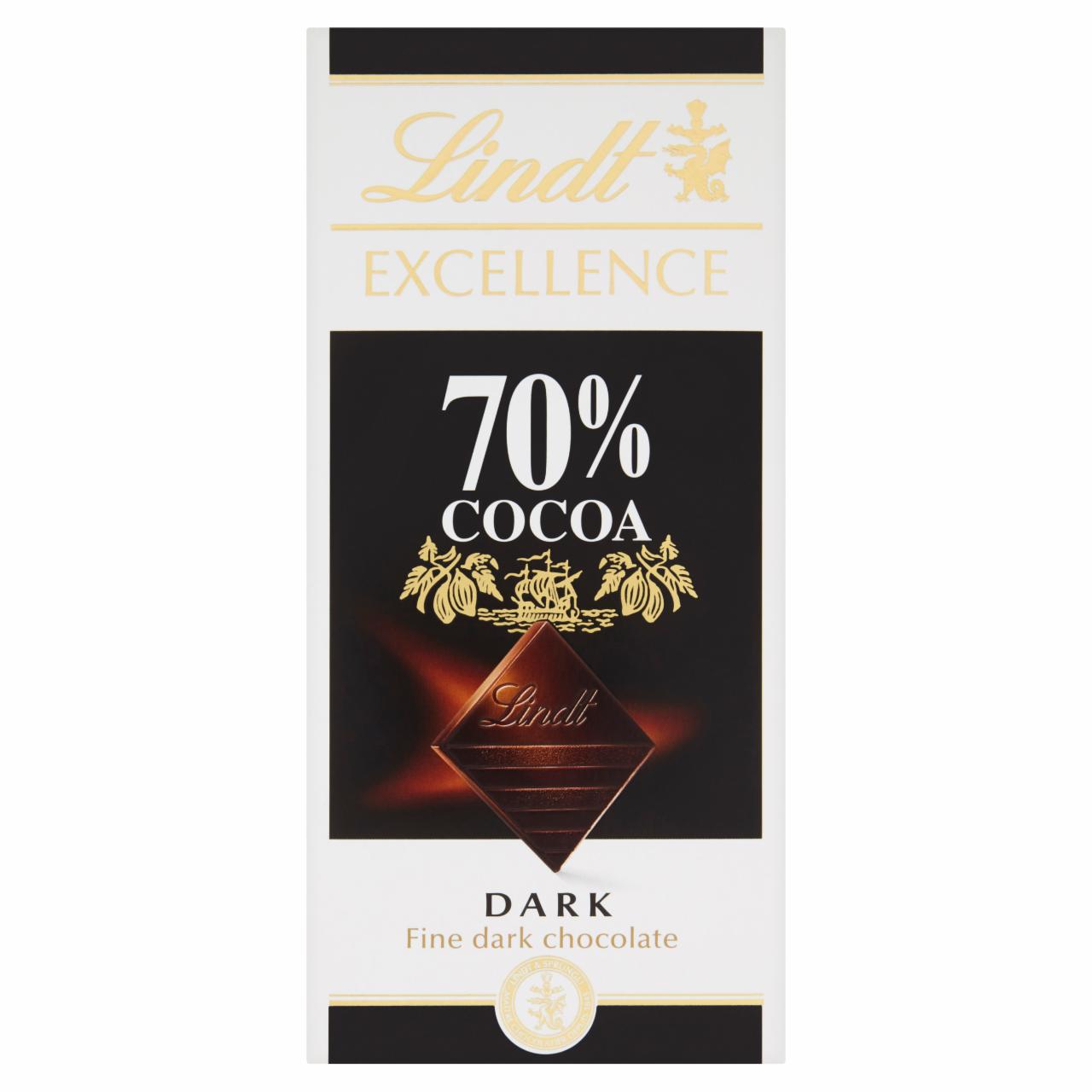 Zdjęcia - Wyśmienita czekolada ciemna 70% Lindt