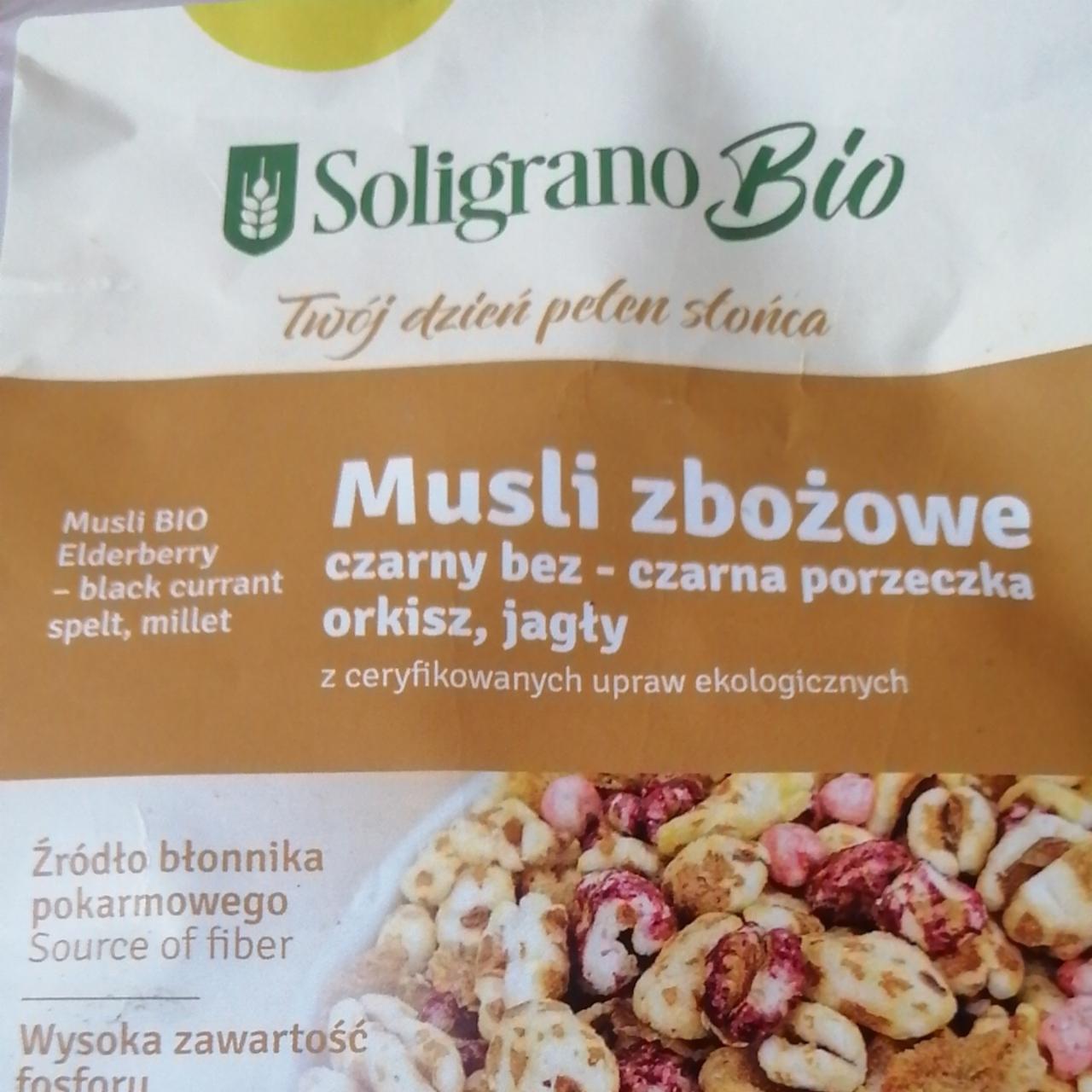 Zdjęcia - Musli zbożowe Soligrano Bio