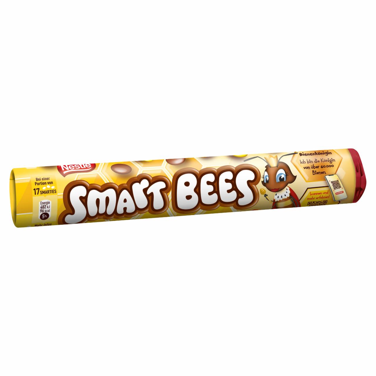 Zdjęcia - Smart Bees Mleczna czekolada w chrupiących cukrowych skorupkach 130 g