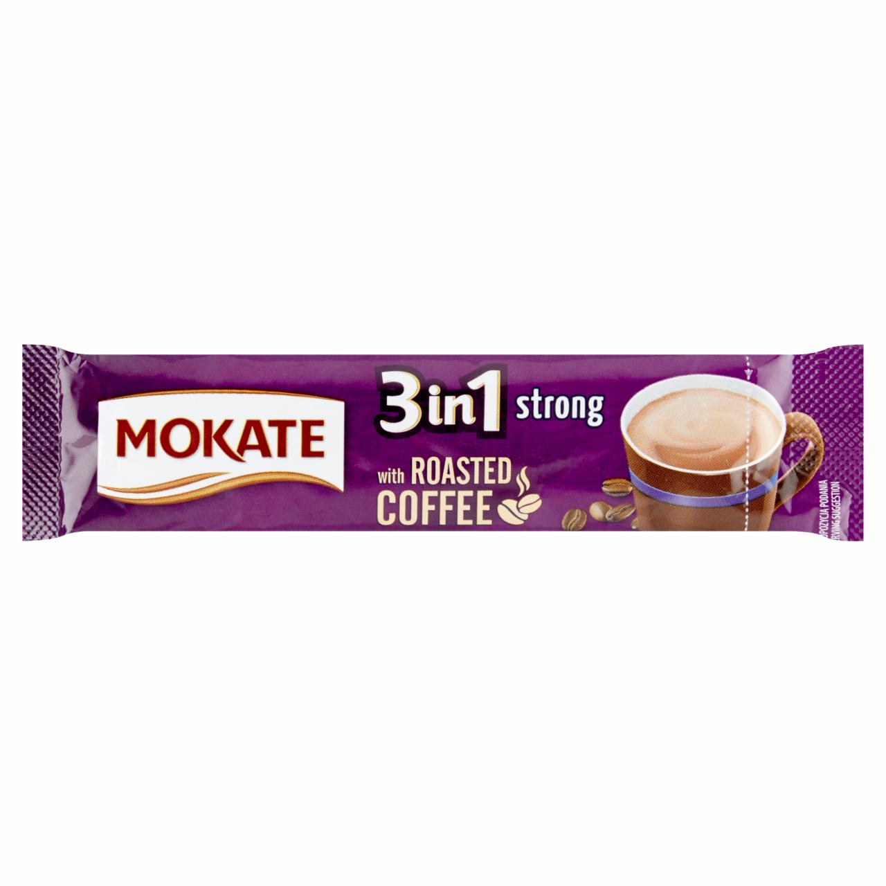 Zdjęcia - Mokate 3in1 Strong Rozpuszczalny napój kawowy w proszku 17 g