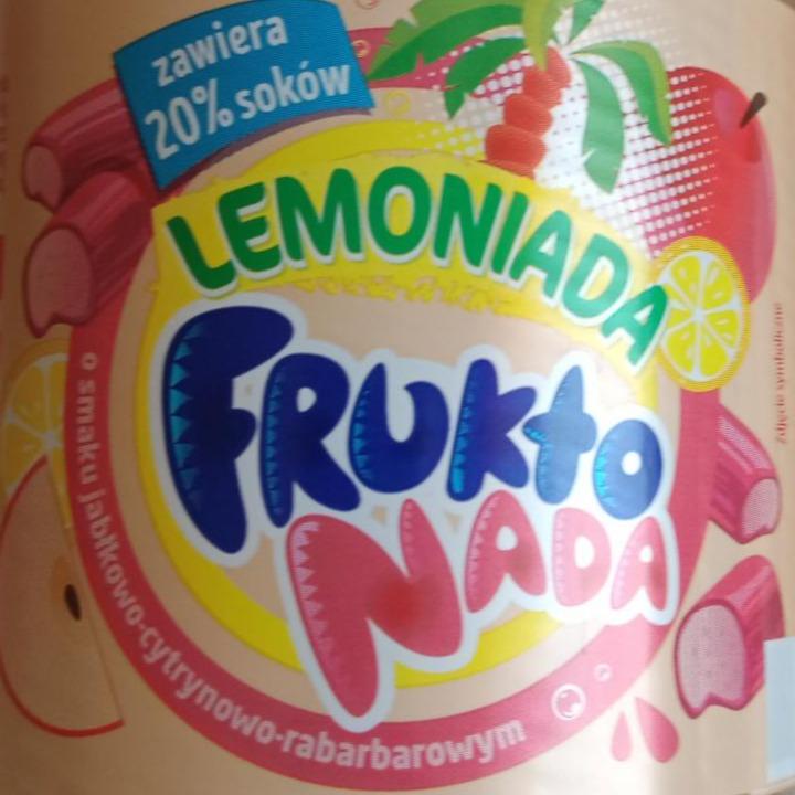 Zdjęcia - Lemoniada jabłkowo-cytrynowo-rabarbarowy FruktoNada