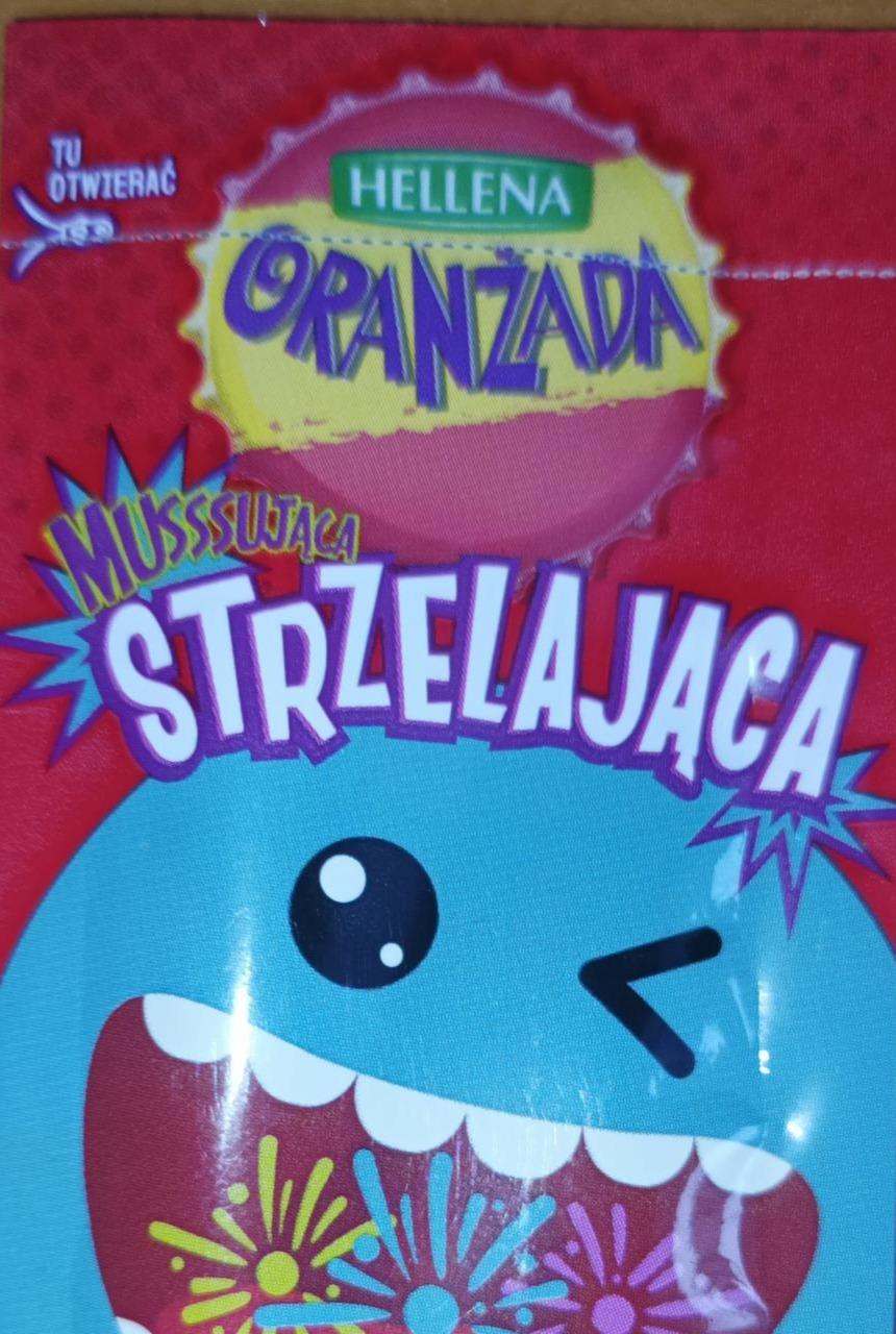 Zdjęcia - oranżada strzelająca hellena