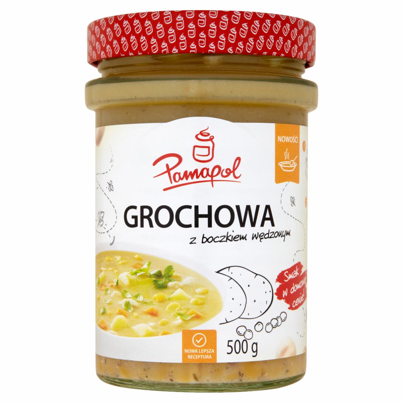 Zdjęcia - Pamapol Grochowa z boczkiem wędzonym 500 g