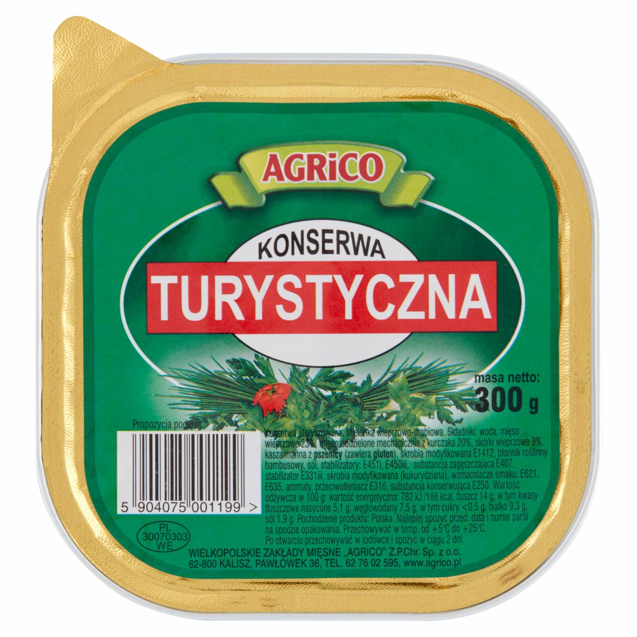 Zdjęcia - Agrico Konserwa turystyczna 300 g