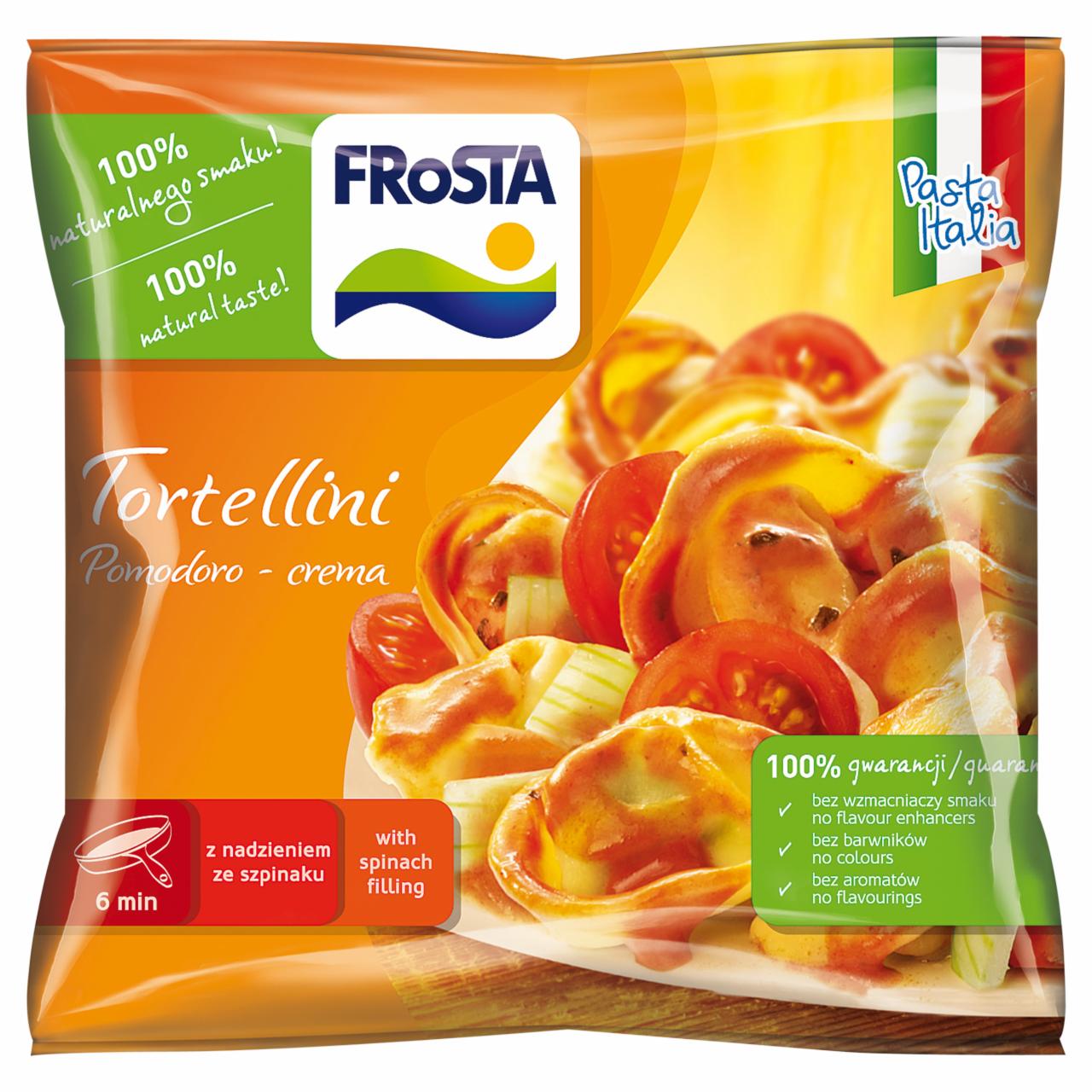 Zdjęcia - FRoSTA Tortellini Pomodoro-crema Włoskie danie 500 g