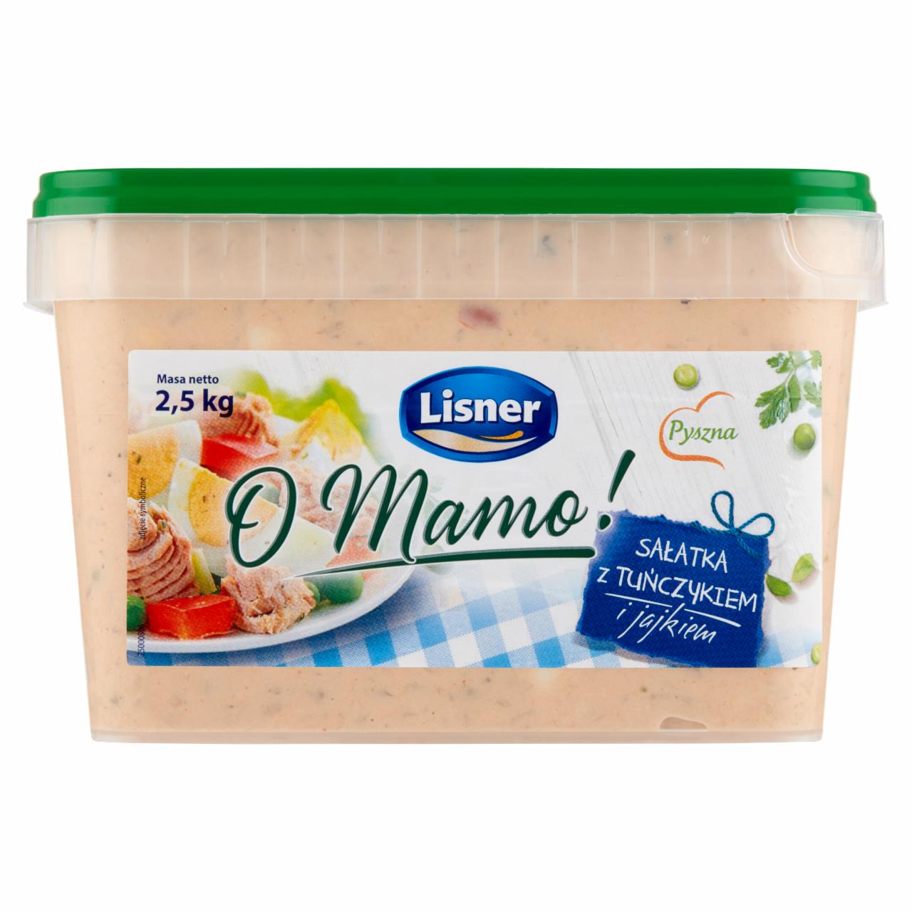 Zdjęcia - Lisner O Mamo! Sałatka z tuńczykiem i jajkiem 2,5 kg