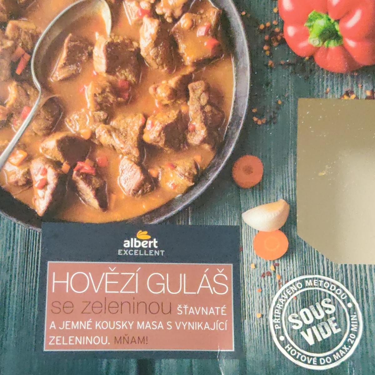 Zdjęcia - Hovězí guláš se zeleninou Sous Vide Albert Excellent