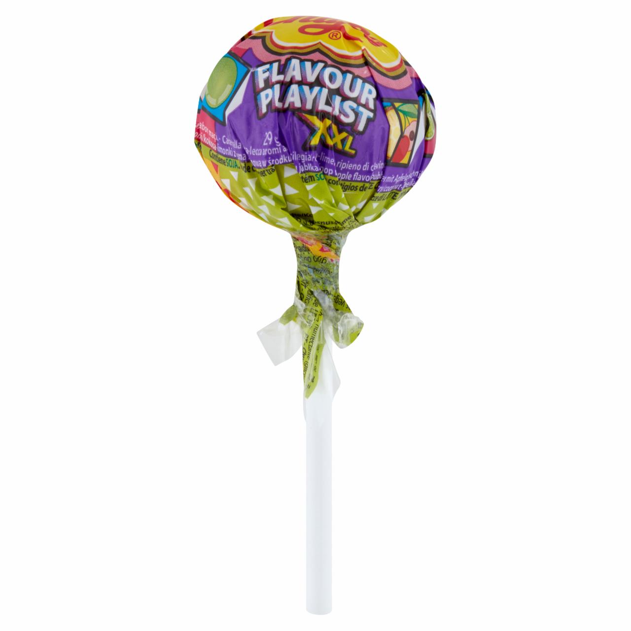 Zdjęcia - Flavour Playlist XXL Lizak wielosmakowe z gumą balonową 29 g Chupa Chups