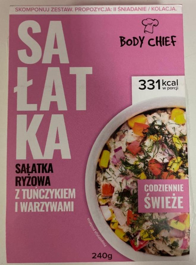 Zdjęcia - Sałatka ryżowa z tuńczykiem i warzywami Body Chief