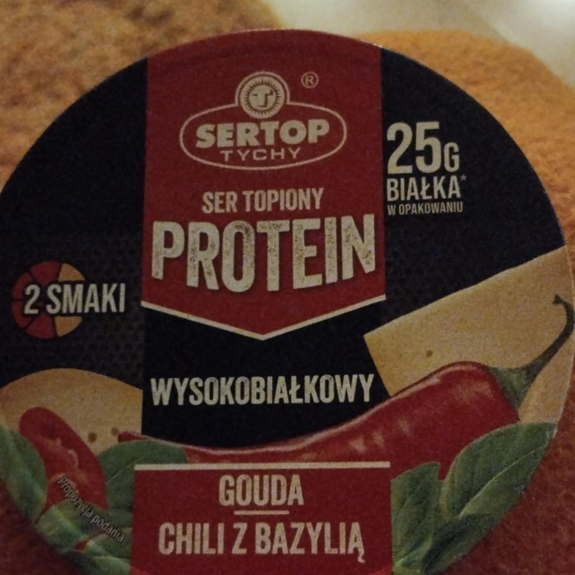 Zdjęcia - Protein Ser topiony Gouda chili z bazylią Sertop Tychy