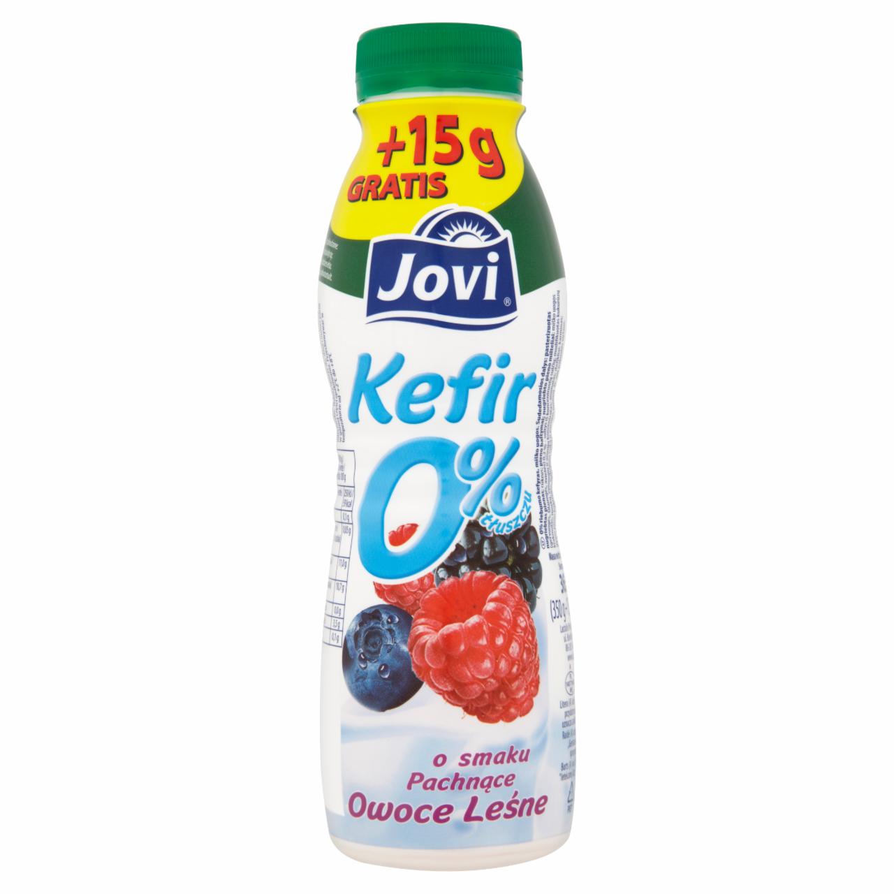 Zdjęcia - Jovi Kefir 0% o smaku pachnące owoce leśne 365 g