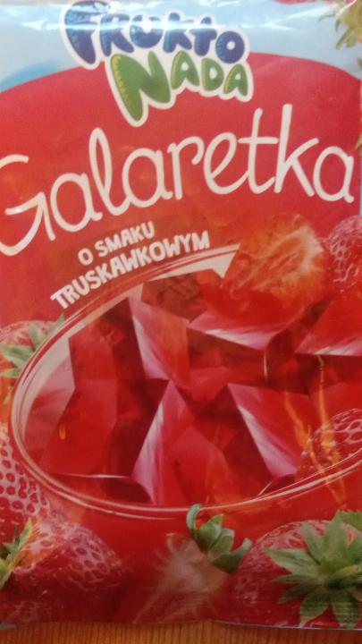 Zdjęcia - Frukto Nada Galaretka o smaku truskawkowym