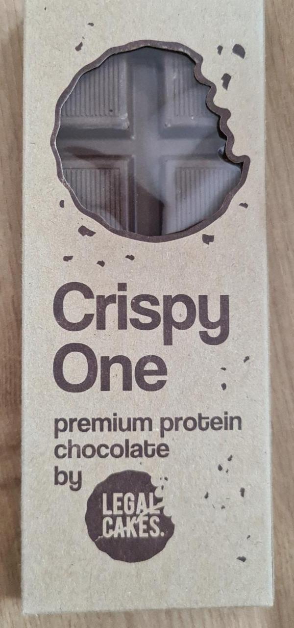 Zdjęcia - Crispy One Premium protein chocolate by Legal Cakes