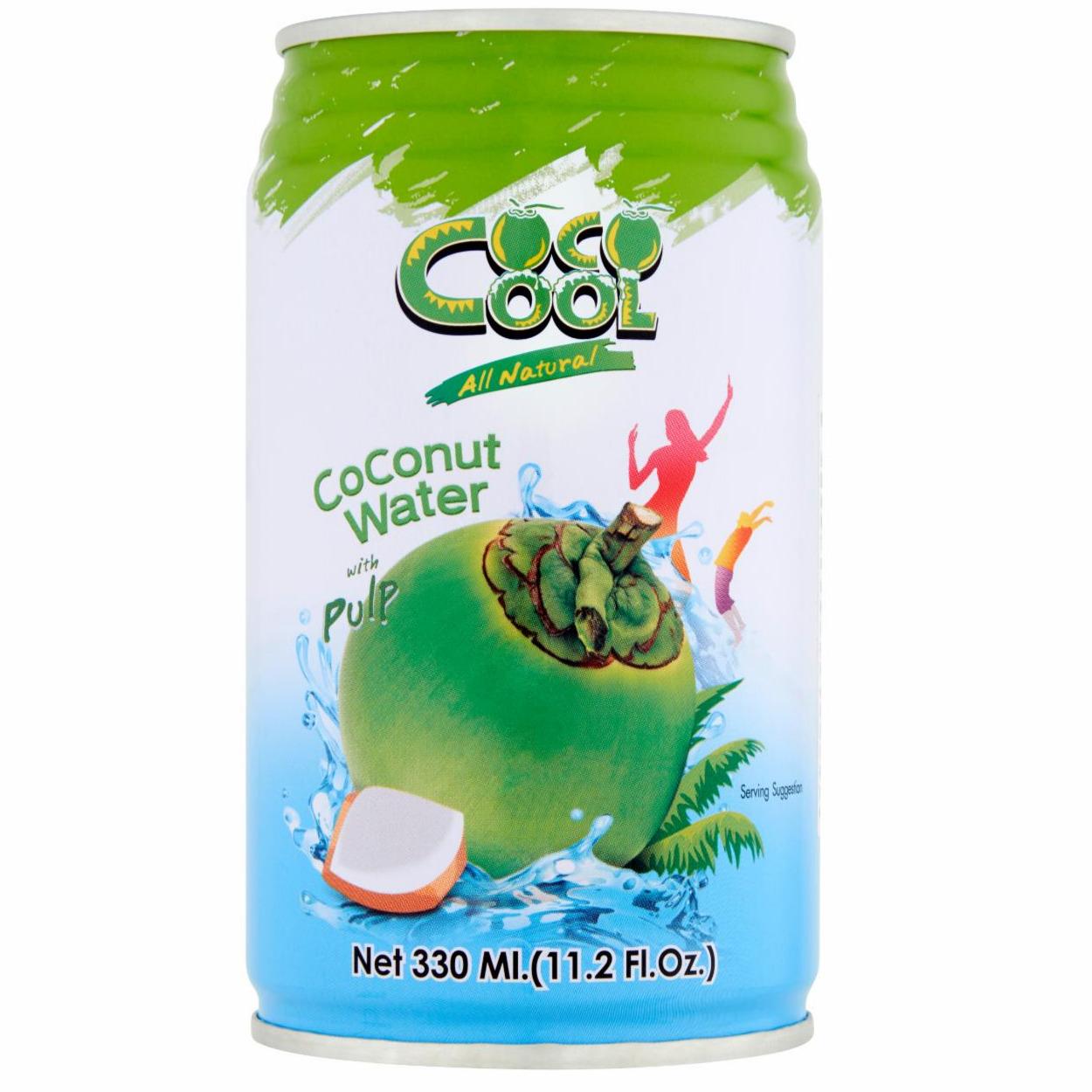 Zdjęcia - Coco Cool Woda z wnętrza kokosa z kawałkami kokosa 330 ml