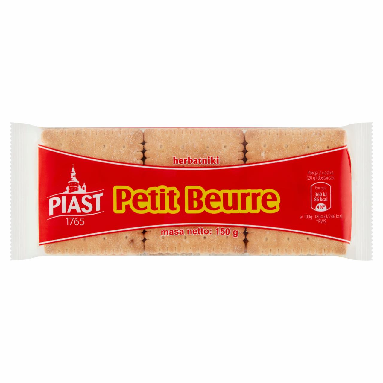 Zdjęcia - Piast Petit Beurre Herbatniki 150 g