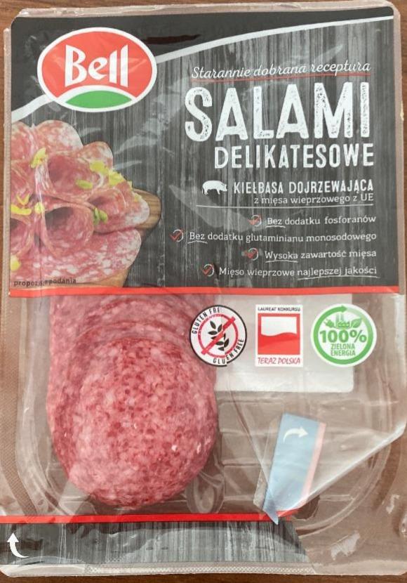 Zdjęcia - Kiełbasa dojrzewająca salami delikatesowe Bell