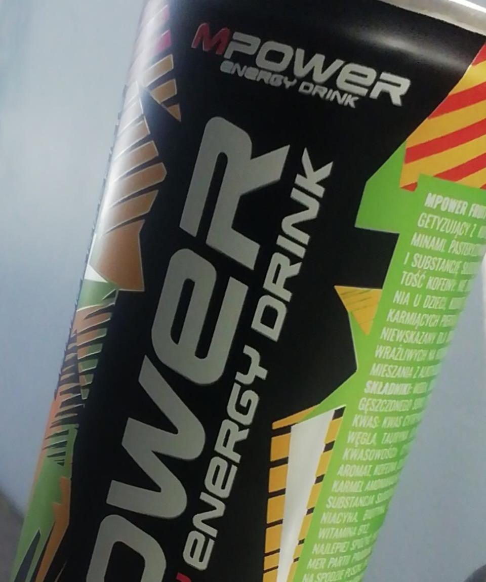 Zdjęcia - Power Energy drink fruity Mpower