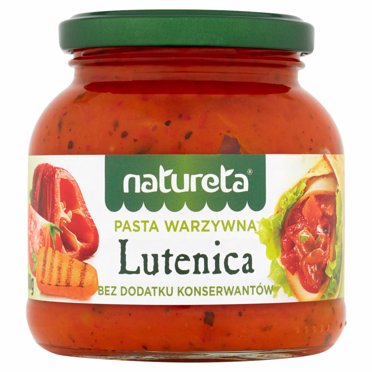 Zdjęcia - Natureta Pasta warzywna Lutenica 300 g