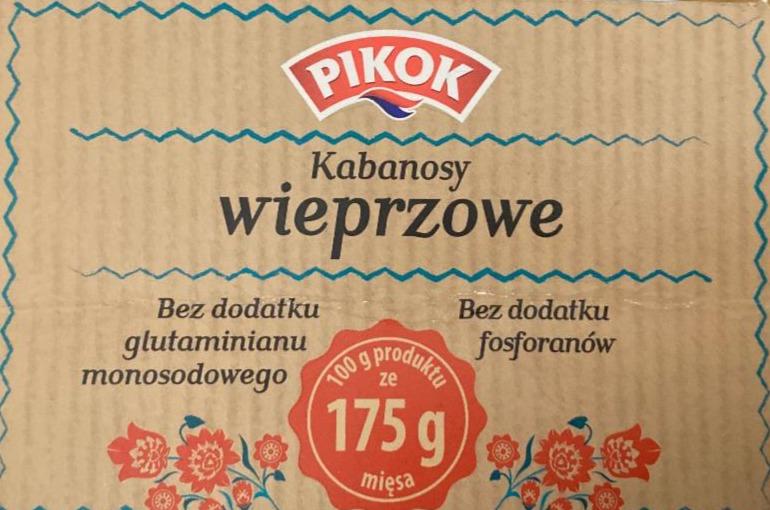 Zdjęcia - Pikok Kabanosy wieprzowe 