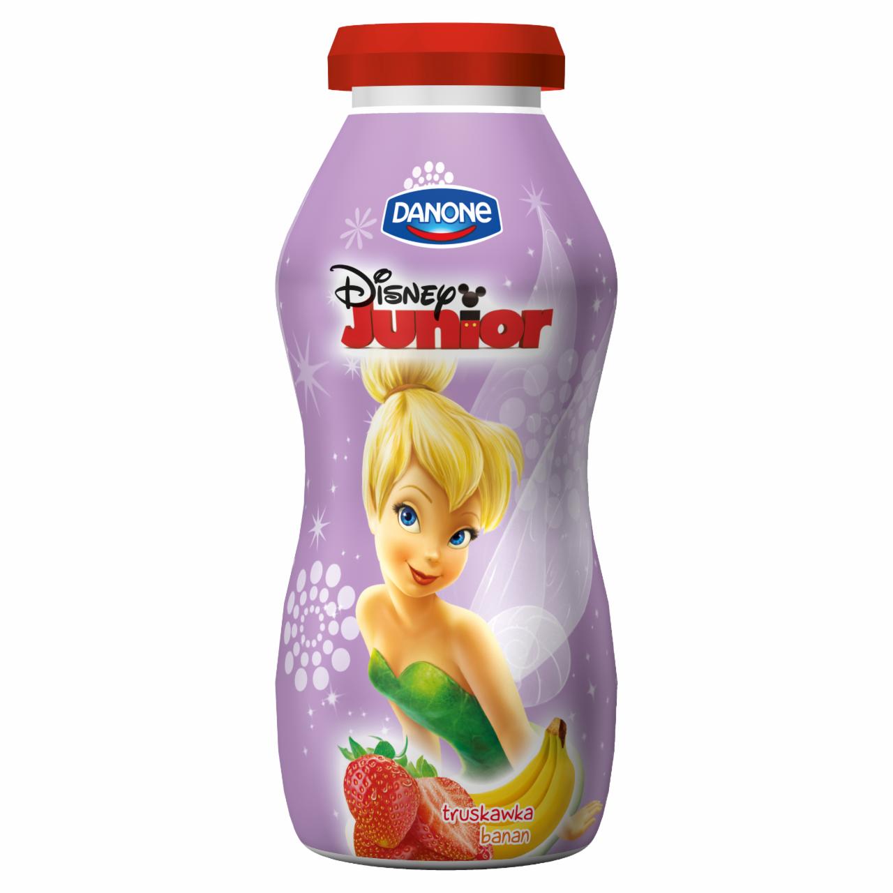 Zdjęcia - Danone Disney Junior truskawka banan Napój jogurtowy 180 g