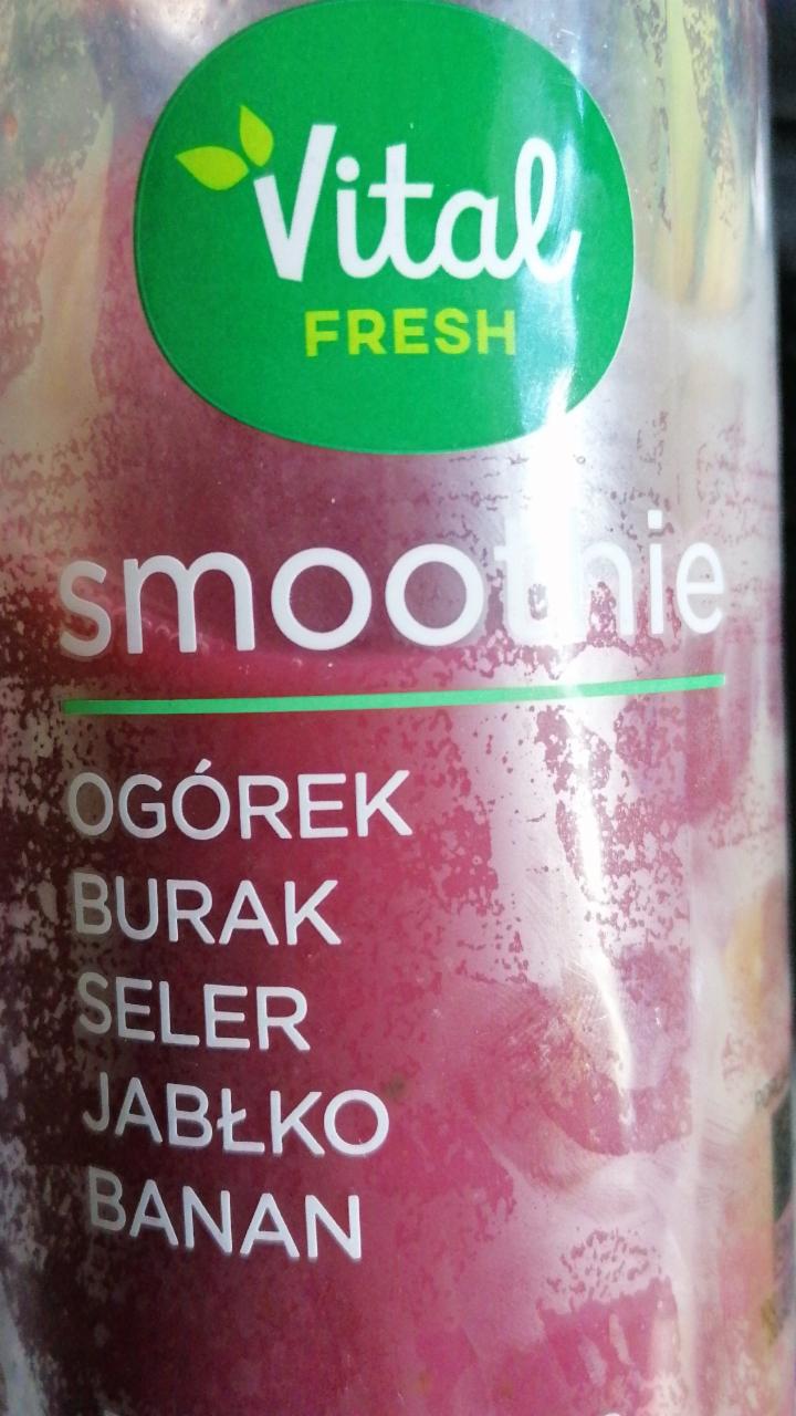 Zdjęcia - smoothie ogórek burak seler jabłko banan Vital fresh