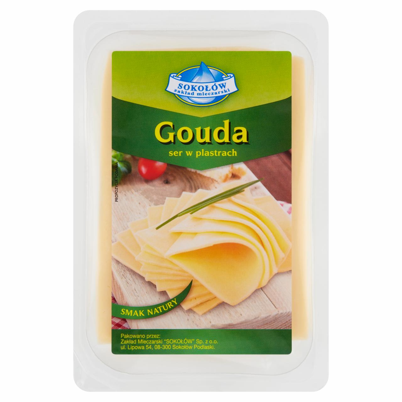 Zdjęcia - Sokołów Gouda ser w plastrach 500 g