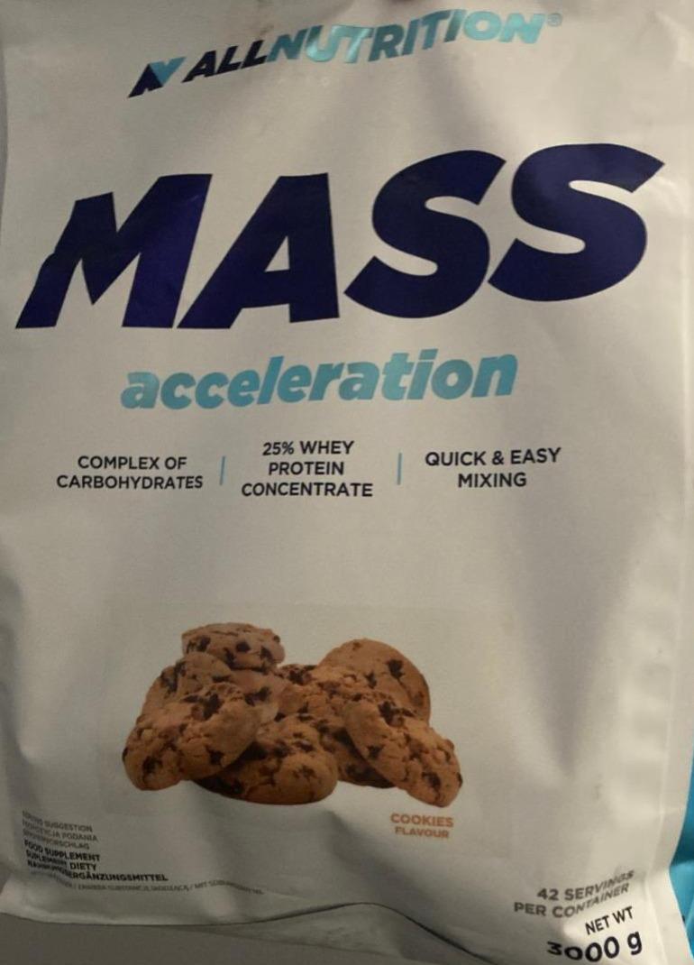 Zdjęcia - Allnutrition Mass acceleration Cookies