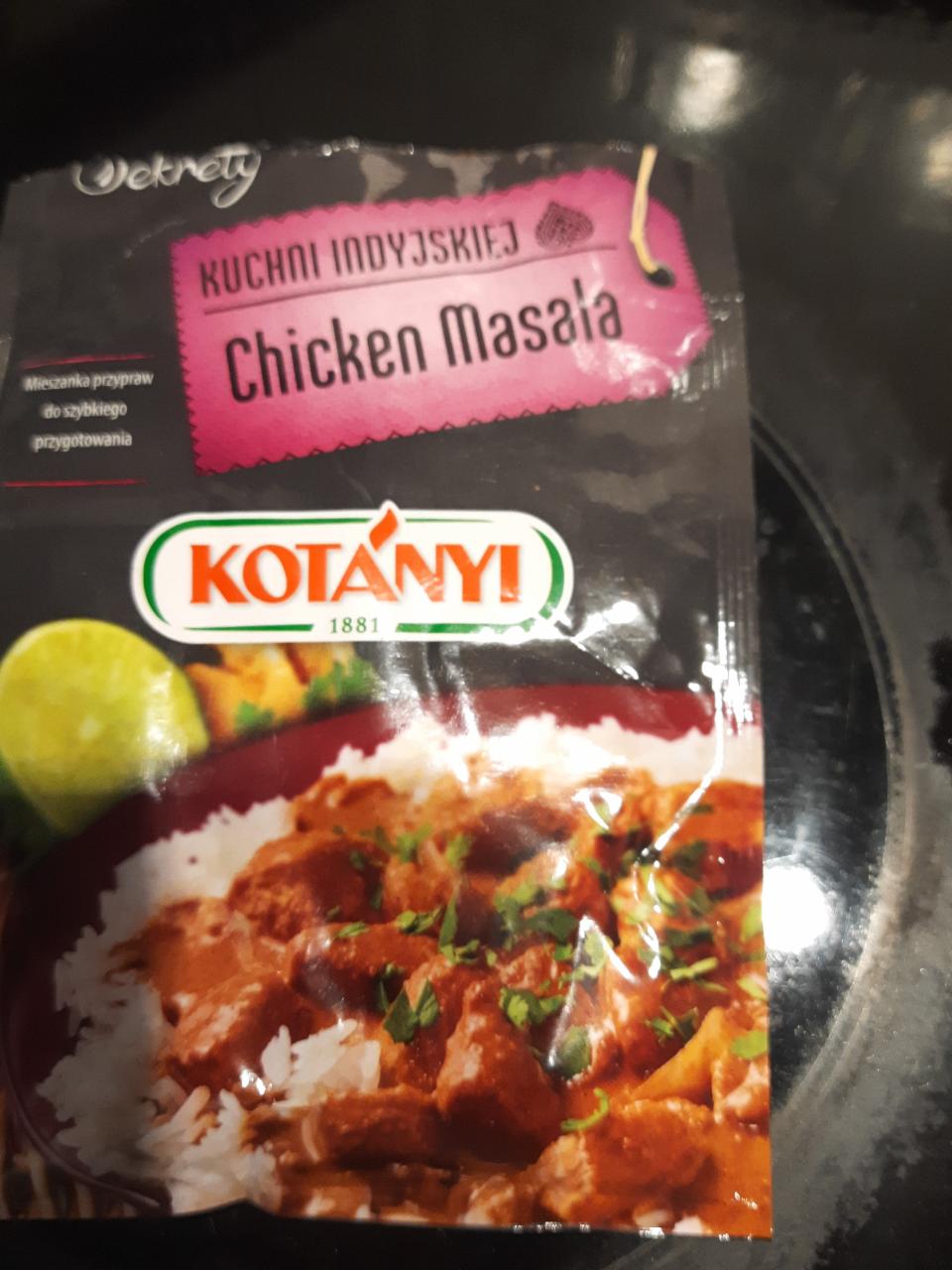 Zdjęcia - Kotányi Sekrety Kuchni Indyjskiej Chicken Masala Mieszanka przypraw 20 g
