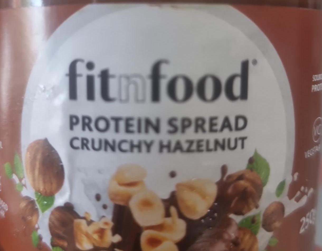 Zdjęcia - Protein spread crunchy hazelnut Fitnfood