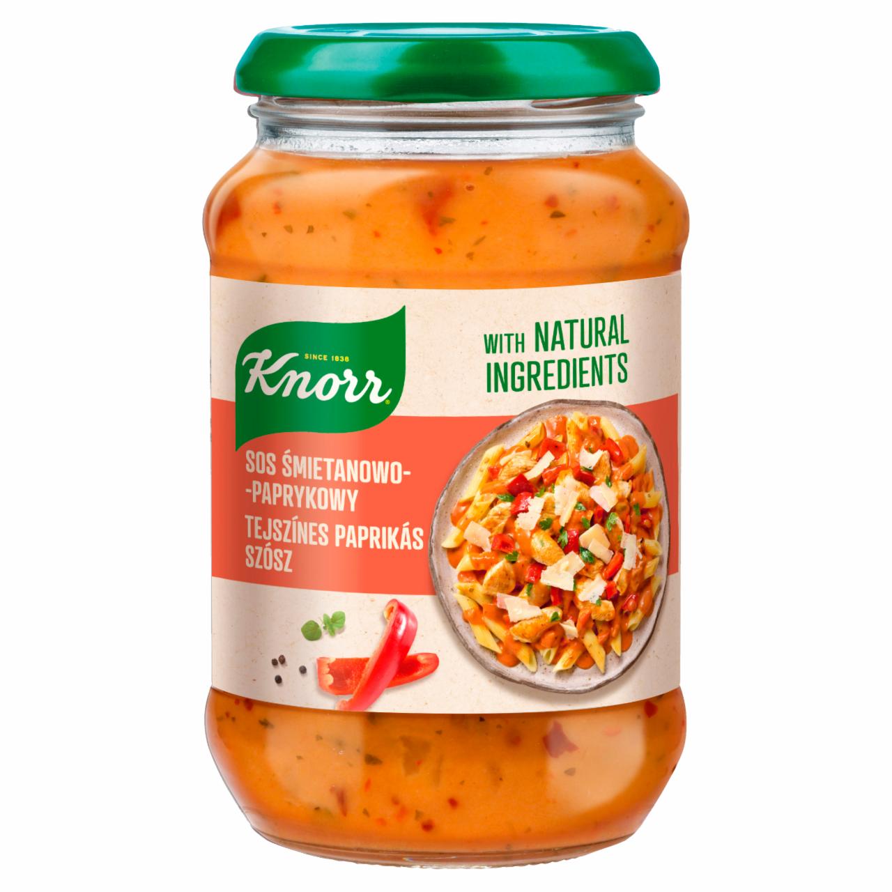 Zdjęcia - Knorr Sos śmietanowo-paprykowy 400 g