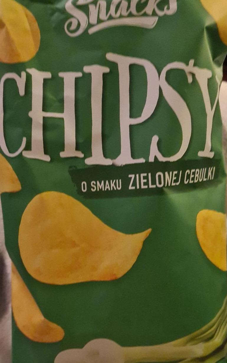 Zdjęcia - Snacks Chipsy o smaku zielonej cebulki