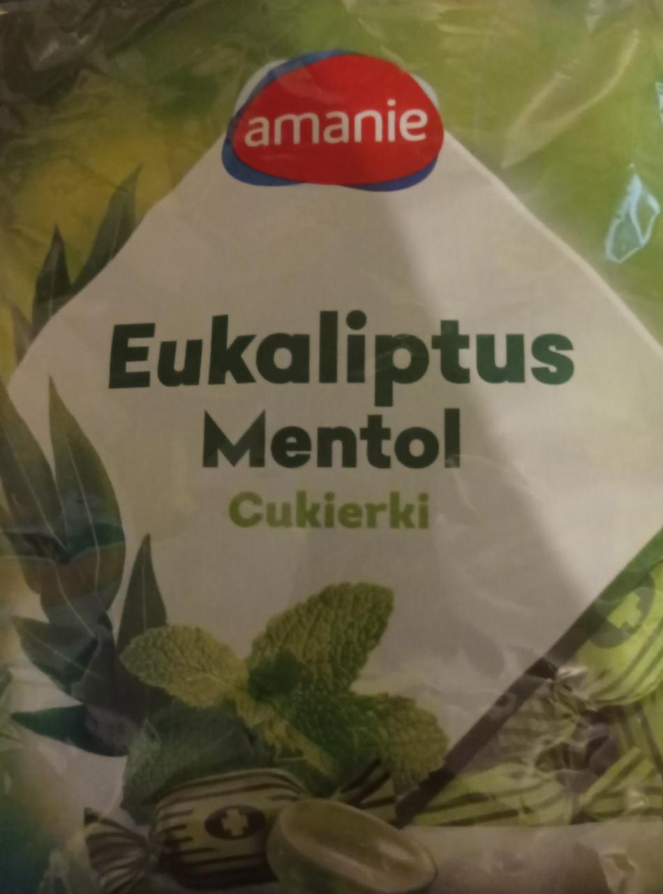 Zdjęcia - Eukaliptus Mentol cukierki Amanie