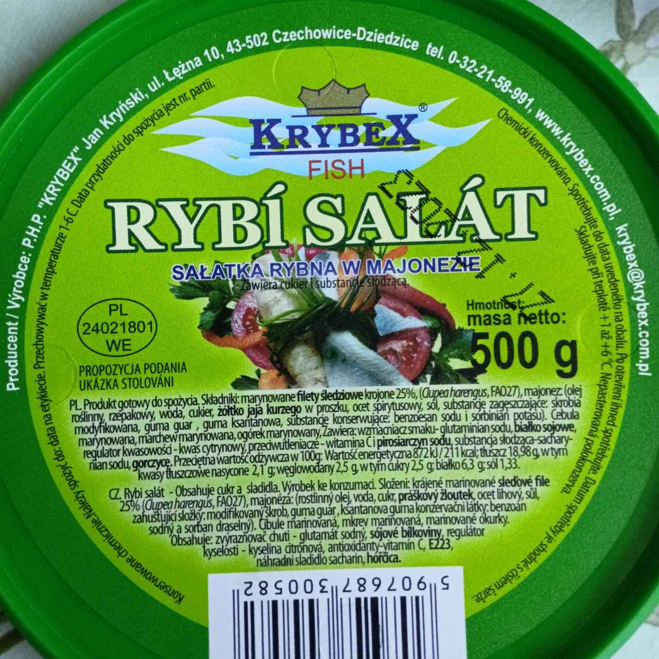 Zdjęcia - Rybi salat Krybex