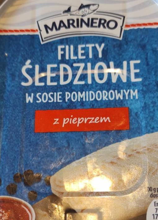 Zdjęcia - Filety śledziowe w sosie pomidorowym z pieprzem Marinero