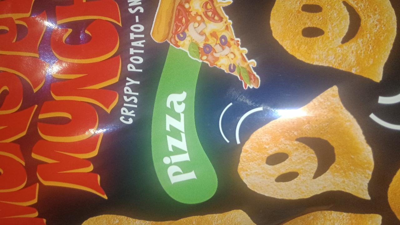 Zdjęcia - Monster Munch Chrupki ziemniaczane o smaku pizzy 50 g