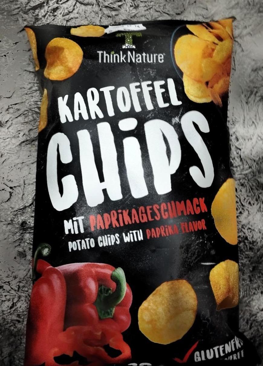 Zdjęcia - Kartoffel chips mit paprikageschmack ThinkNature
