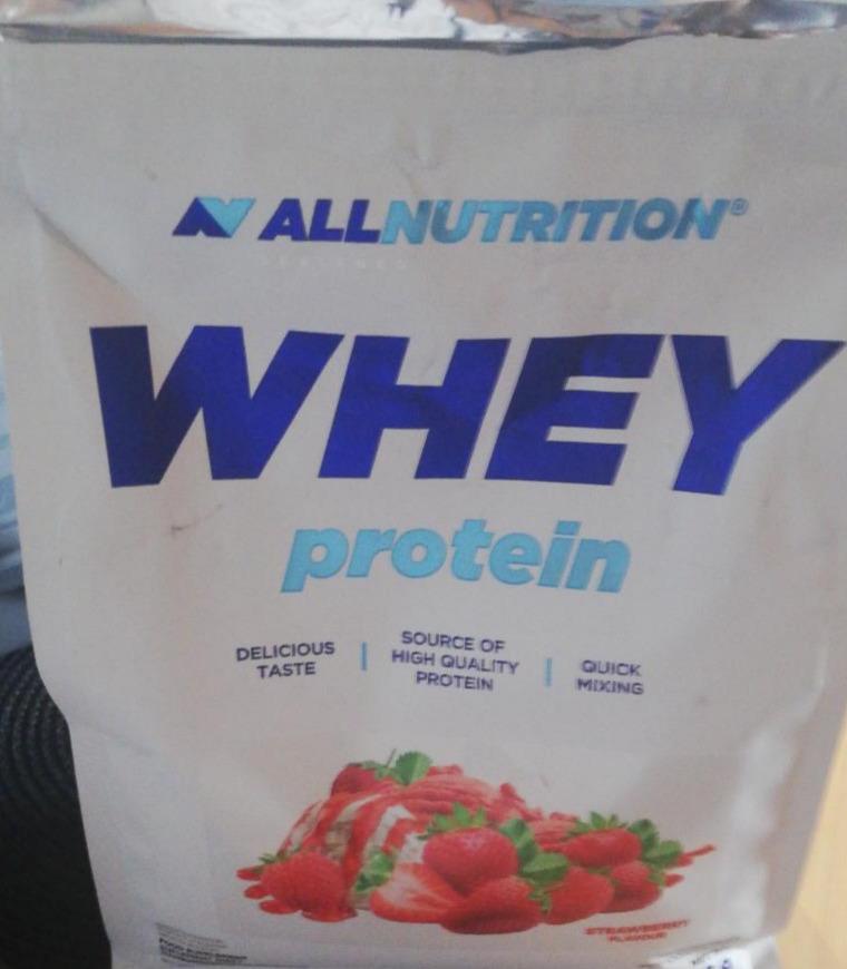 Zdjęcia - Allnutrition Whey Protein Strawberry