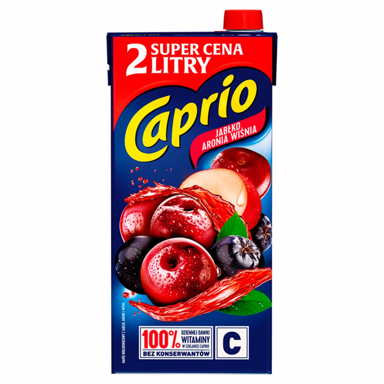 Zdjęcia - Caprio Napój jabłko aronia wiśnia 2 l