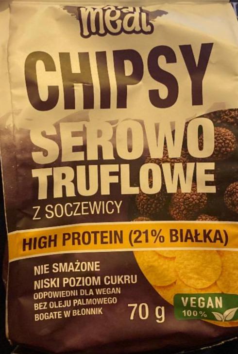 Zdjęcia - chipsy serowo truflowe z soczewicy Real meal