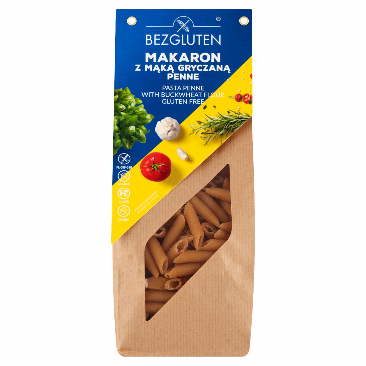 Zdjęcia - Bezgluten Makaron z mąką gryczaną penne 350 g