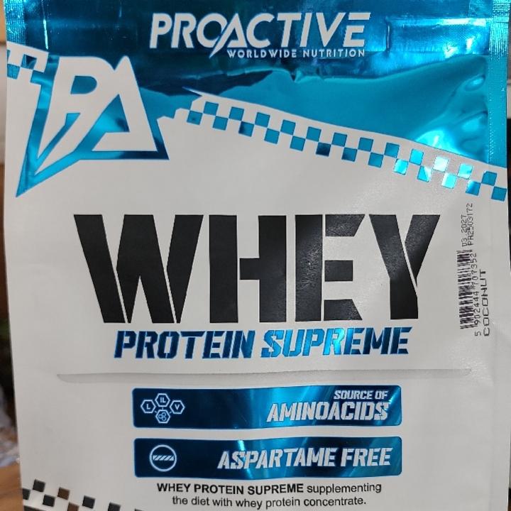 Zdjęcia - Whey protein supreme coconut ProActive Nutrition