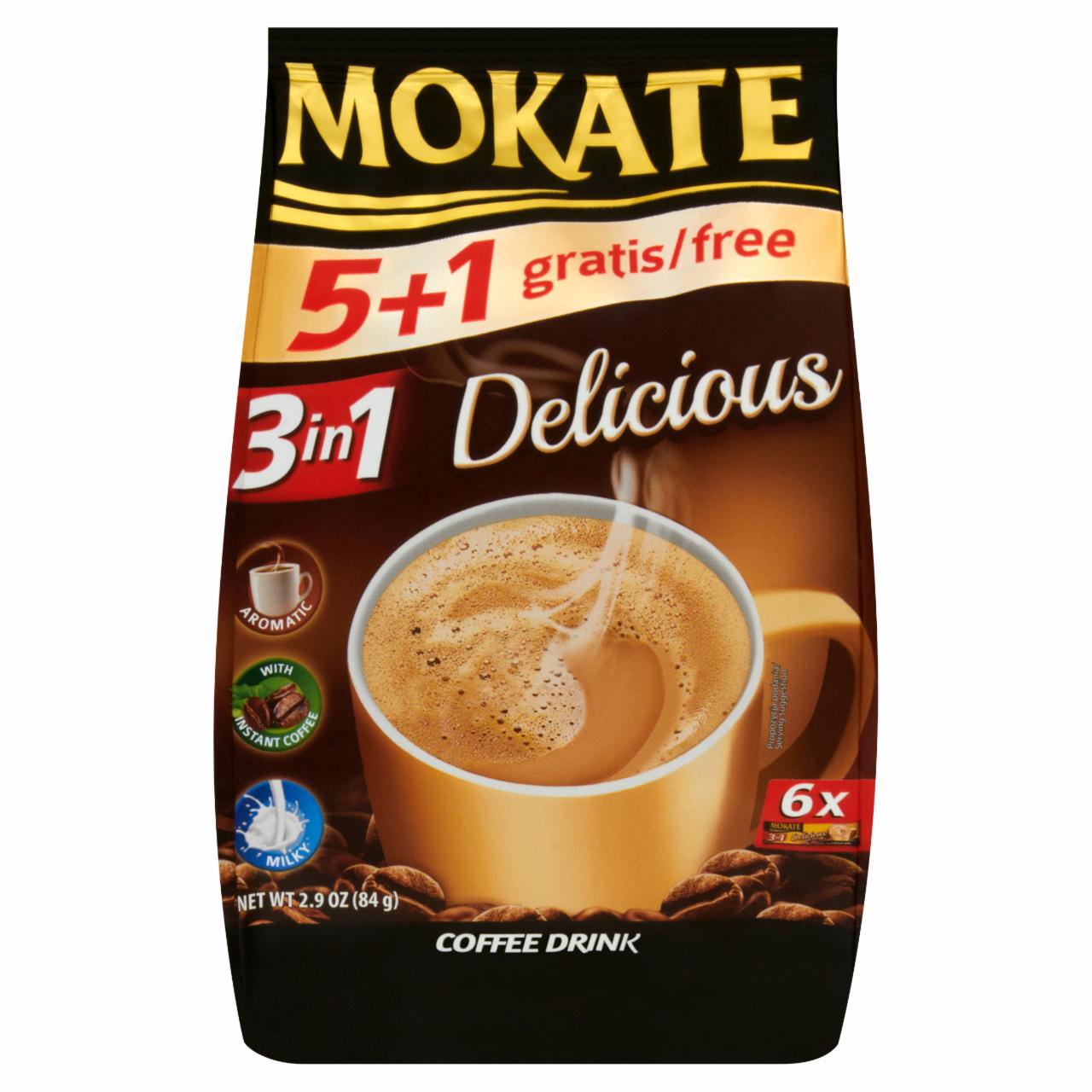 Zdjęcia - Mokate 3in1 Delicious Napój kawowy 6 x 14 g