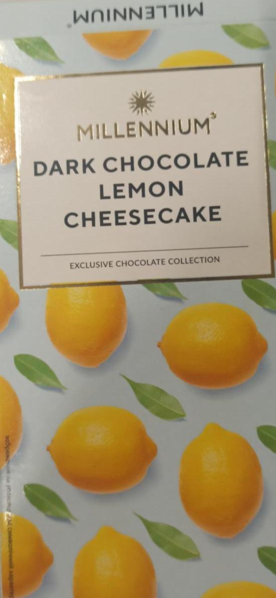 Zdjęcia - Millennium dark chocolate lemon cheesecake