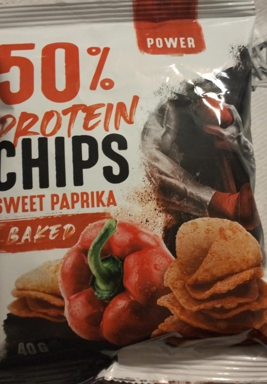 Zdjęcia - 50% protein chips sweet paprika Power